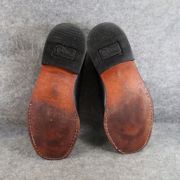 Calimod Shoes Mens 41 Loafer Moccasin Classic Slip On Leather Lifestyle Black - Picture 9 of 16